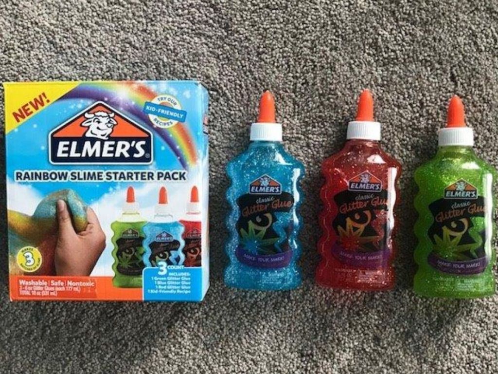 Elmer's Rainbow Slime Starter Pack (1)