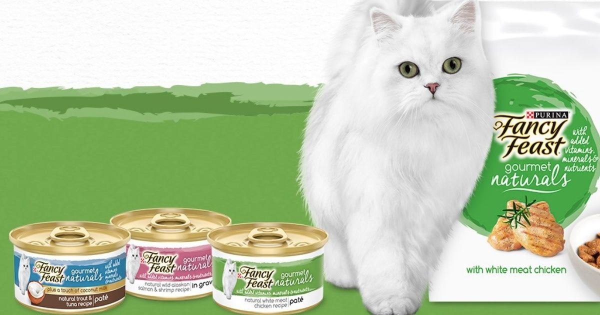 fancy feast gourmet naturals with coconut milk