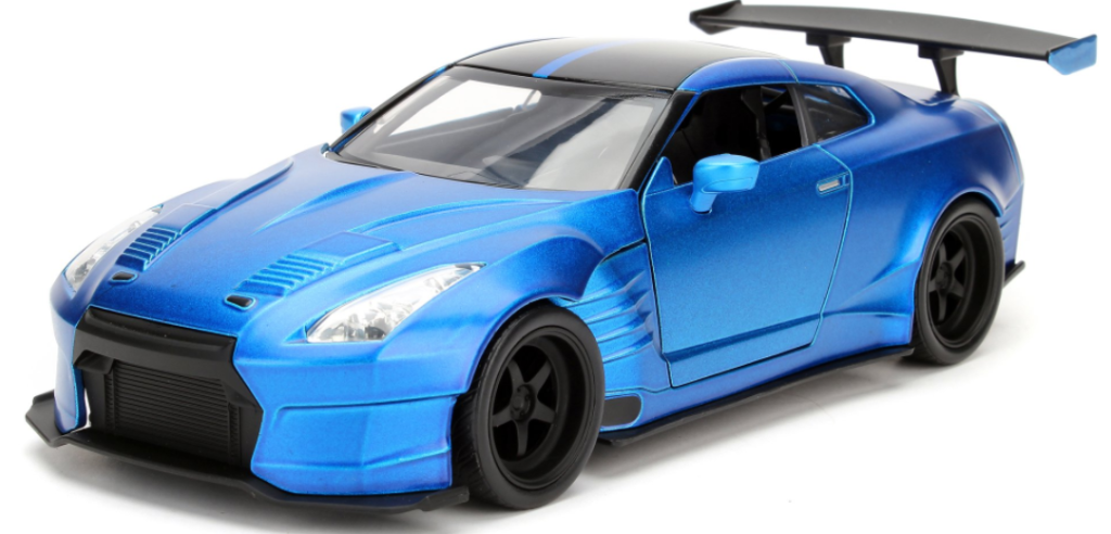 blue toy car