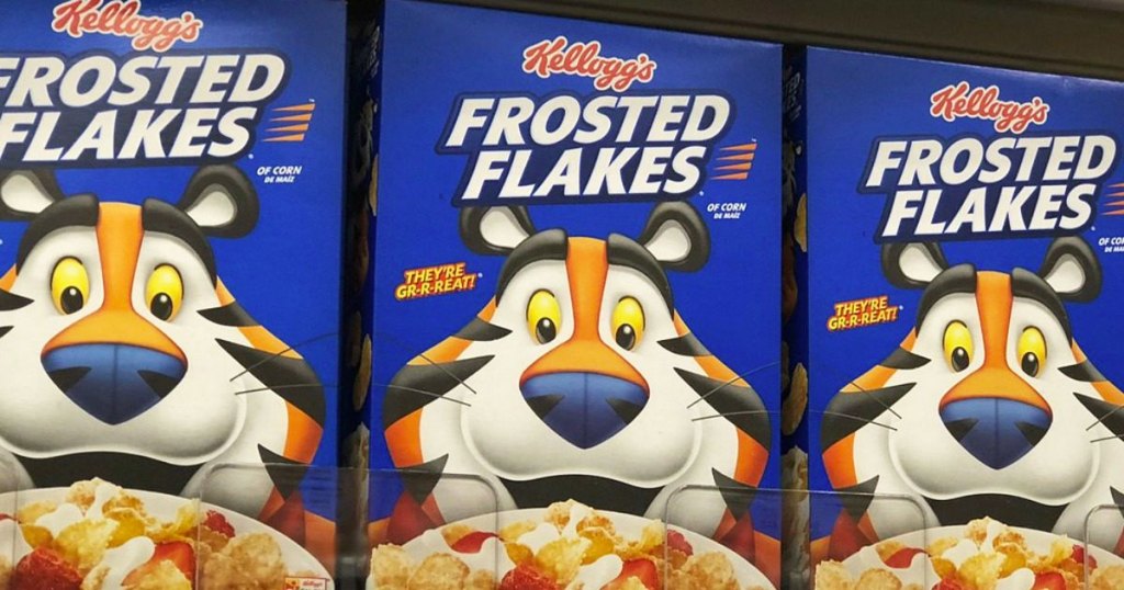 3 boxes of Frosted Flakes