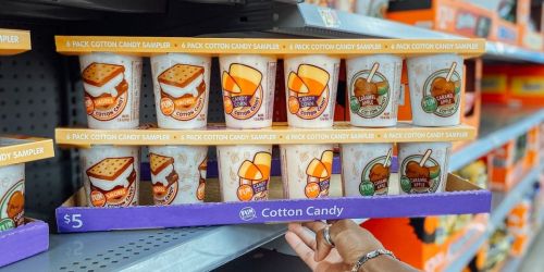 Cotton Candy Sampler 6-Pack Only $5 at Walmart | Fun Flavors for Trick or Treat
