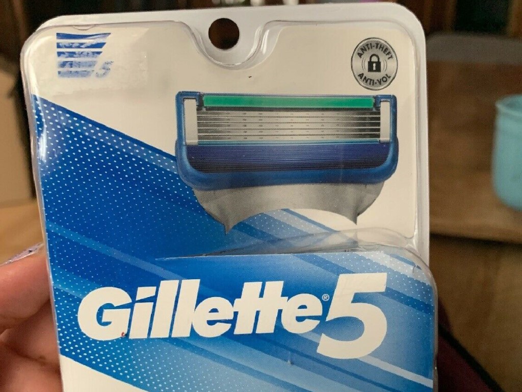 Gillette 5 Men's Razor Blade Refills 4 Count