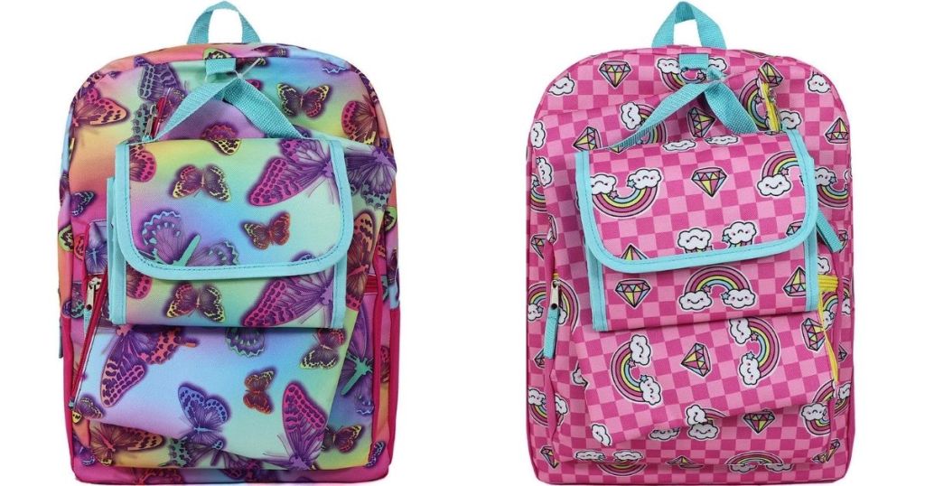 two Girls Backpacks