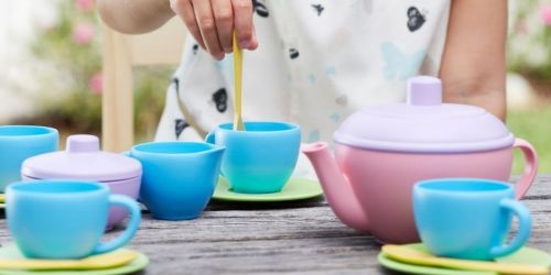 Green Toys 17-Piece Tea Set Only $11.99 on Amazon or Target.com (Regularly $20)