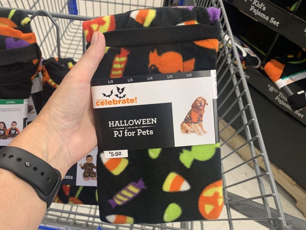 Halloween Pajamas for Pets Walmart