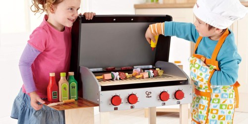 Wooden Gourmet Grill Play Kitchen Only $45.96 Shipped on Amazon (Regularly $138)