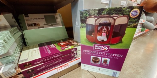Portable Travel Pet Playpen Only $19.99 at ALDI
