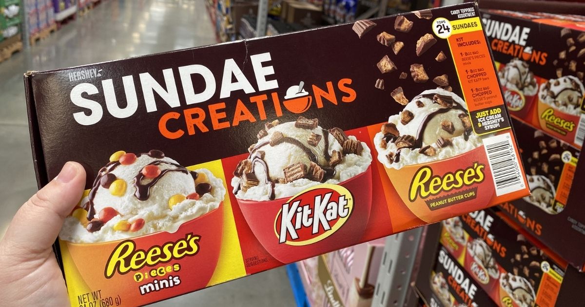 Hershey's Sundae Creations Kit Only $ at Sam's Club (Regularly $10) |  Includes Toppings for 24 Sundaes