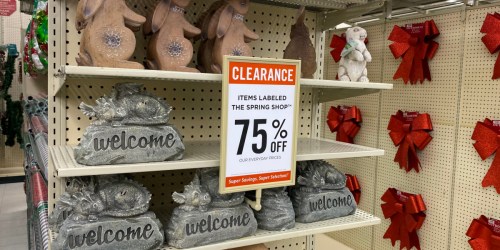 75% Off The Spring Shop Clearance Home Decor at Hobby Lobby