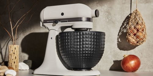 KitchenAid’s New Studded Ceramic Mixer Bowl is Making Us Want to Bake All The Things!