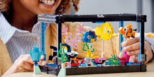 LEGO Creator Fish Tank 3-in-1 Set Only $29.97 on Walmart.com | Build a Fish Tank, Treasure Chest, & Art Easel