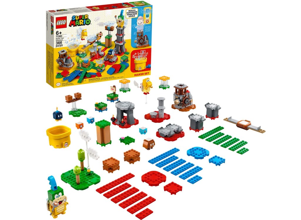 LEGO Super Mario Master Your Adventure Maker Set 366-Piece Building Kit