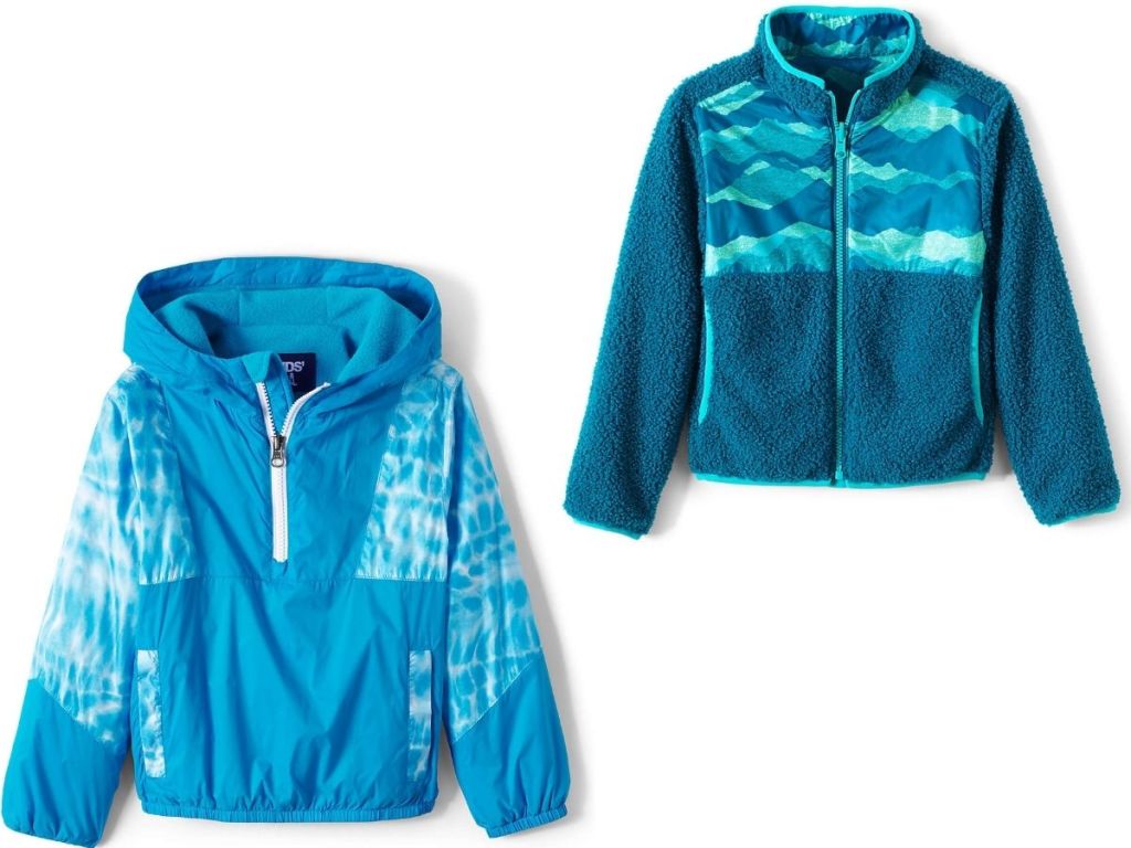 two Lands End Kids Jackets