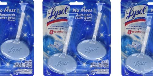Lysol Automatic Toilet Bowl Cleaner 2-Pack Only $2.23 on Amazon