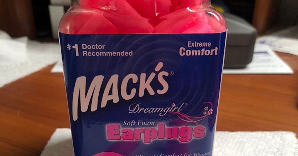 pack of Mack's earplugs