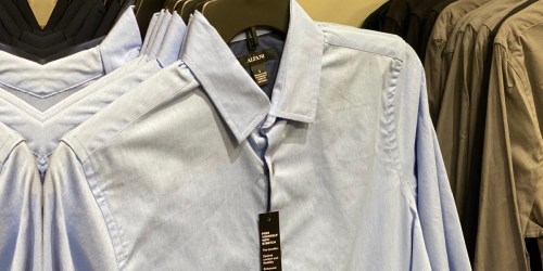 Men’s Dress Shirts from $4.93 on Macys.com (Regularly $50)