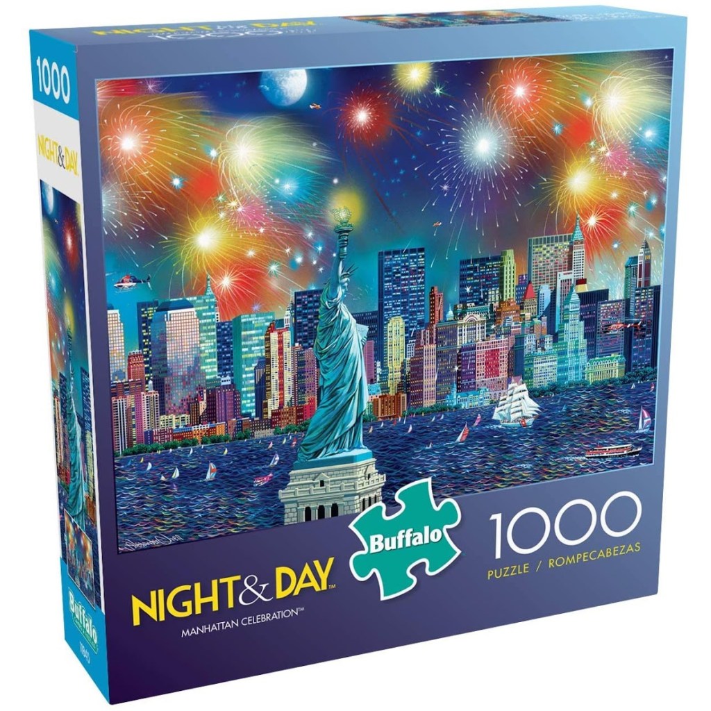 Statue of Liberty themed puzzle in box