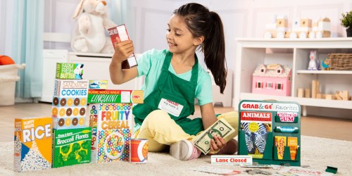 Up to 70% Off Melissa & Doug Toys on Amazon | Grocery Store & Wooden Play Food Bundle Only $16.43 (Regularly $56)