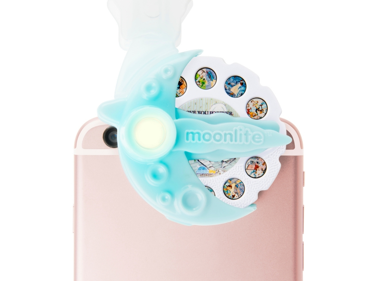 moonlite story projector on phone