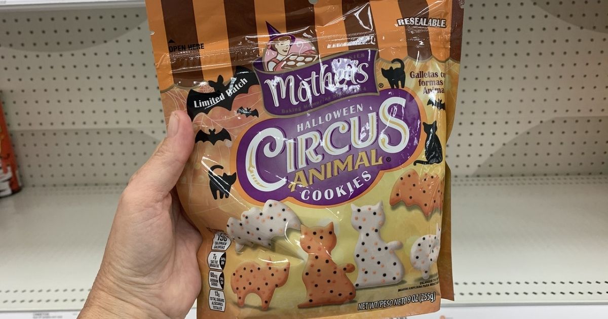 Mother's Halloween Circus Animal Cookies are Back at Target | Cats & Bats  are a Purrrfect Spooky Combo • Hip2Save