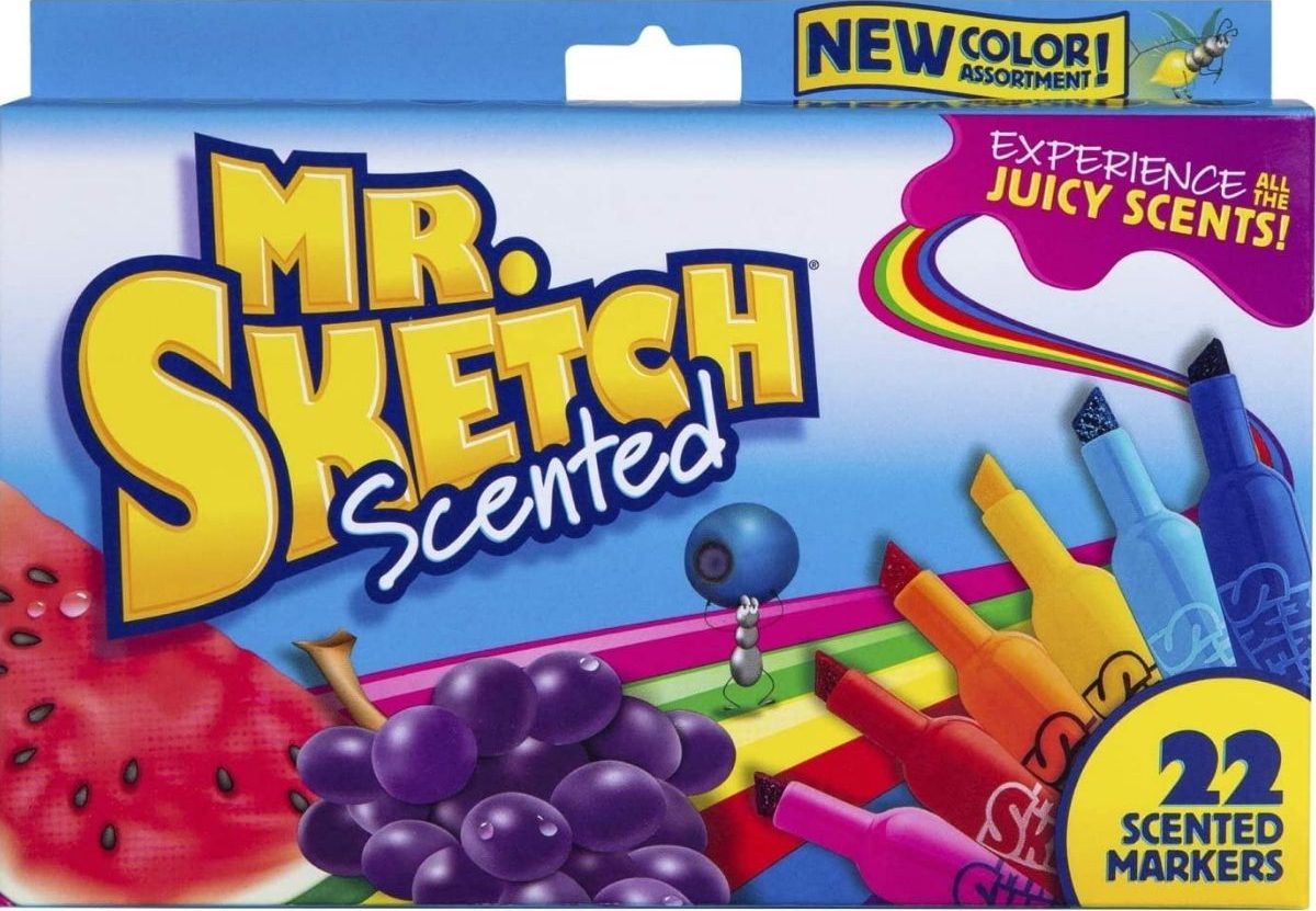 stock image of Mr Sketch markers scented 22-count box