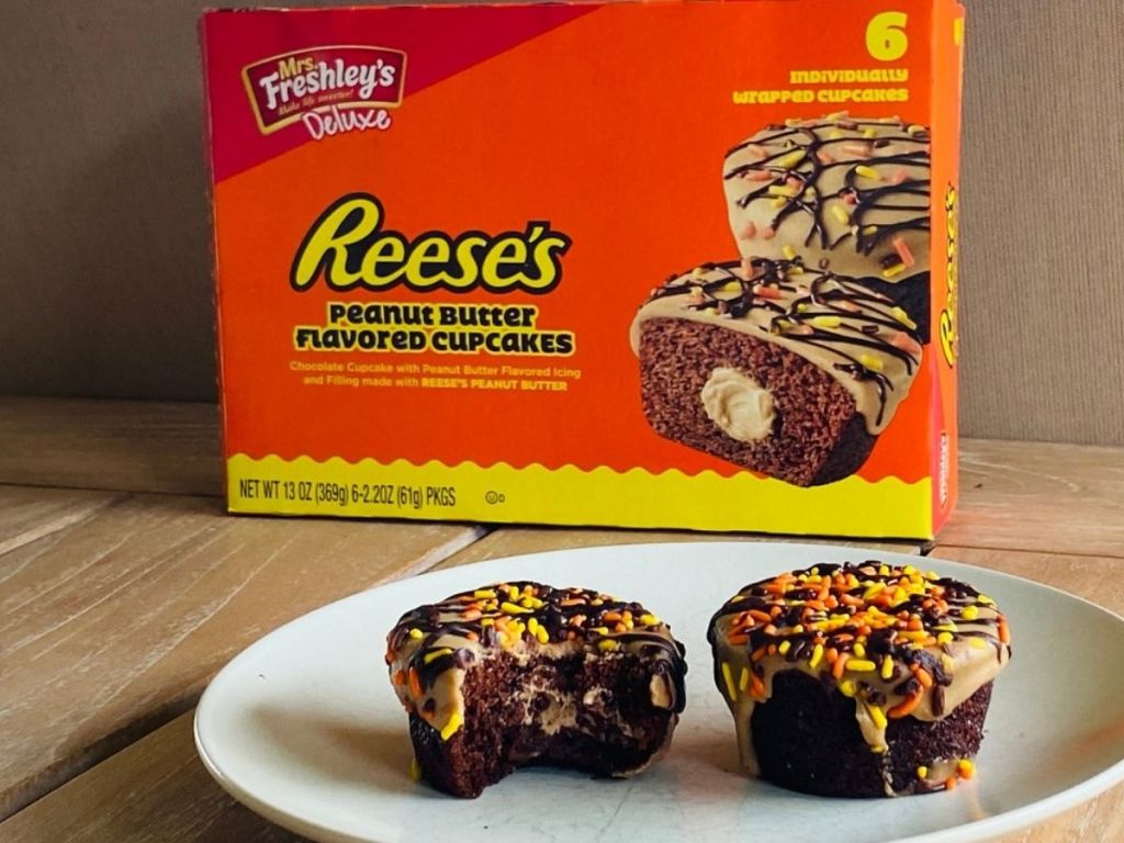 Mrs Freshley's Reese's Cupcakes