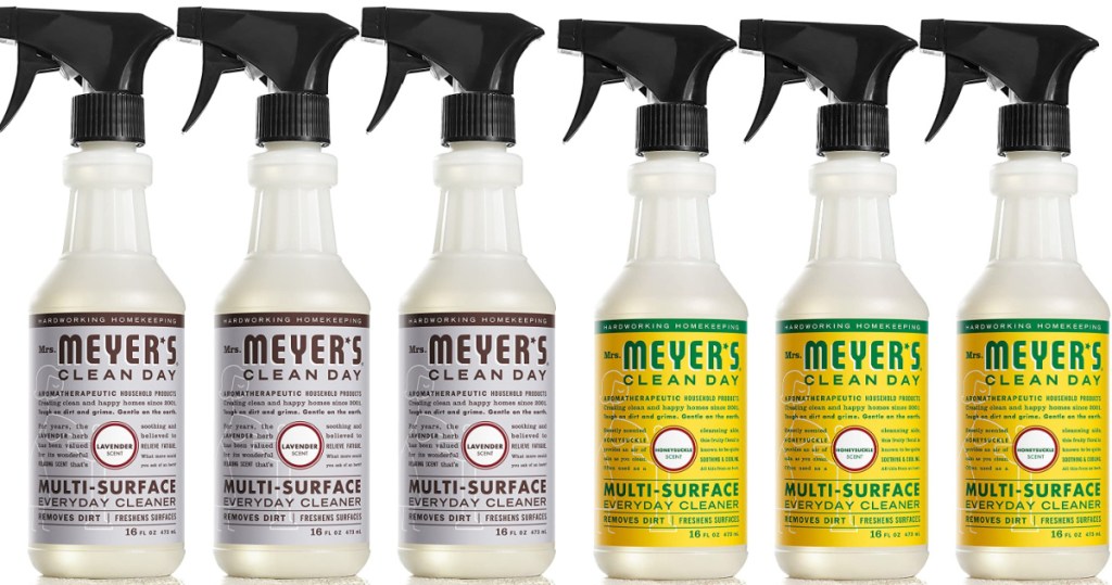 Mrs. Meyer's Clean Day Multi-Surface Everyday Cleaner, Cruelty Free Formula, Honeysuckle
