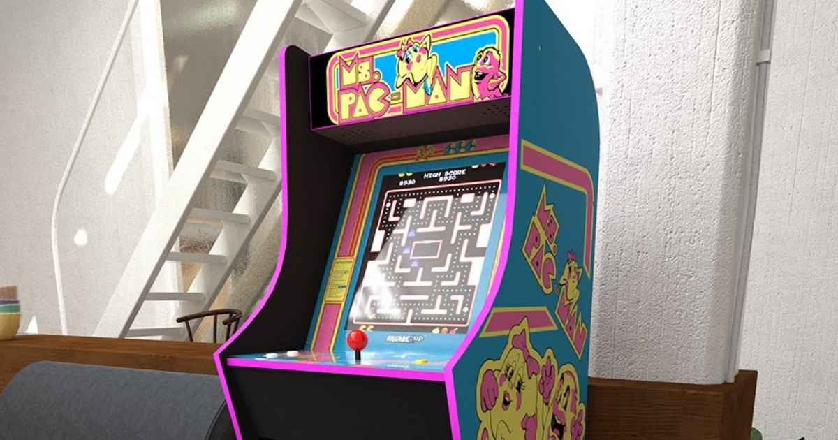 ms pac-man arcade machine