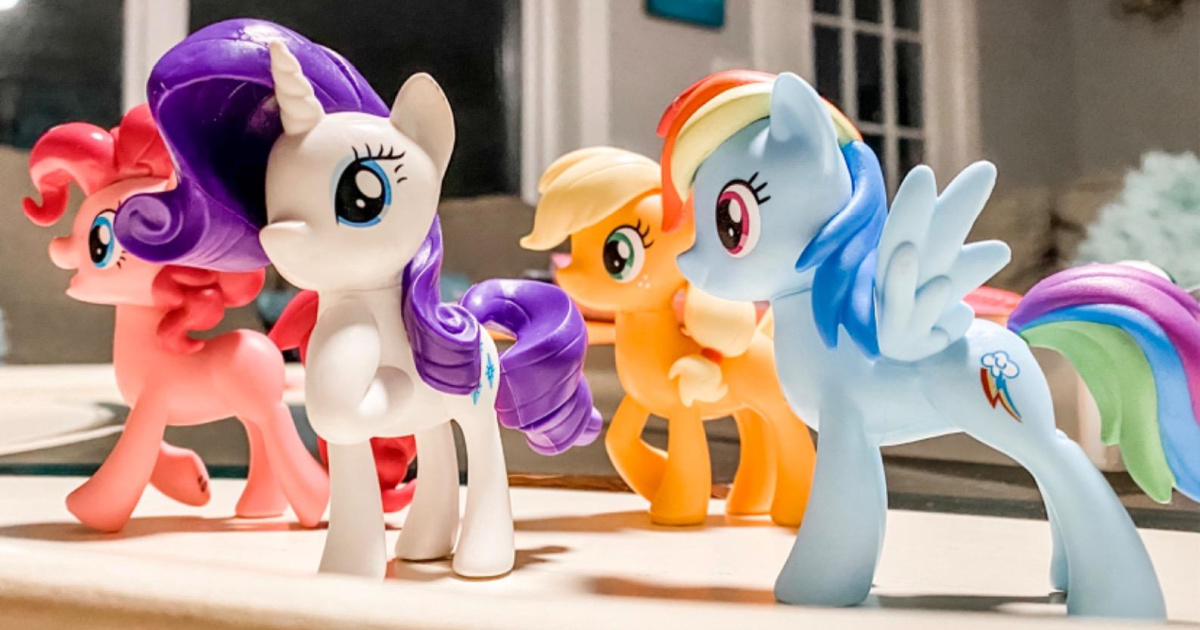 My Little Pony Rainbow Tail 6-Pack w/ Color-Changing Tails