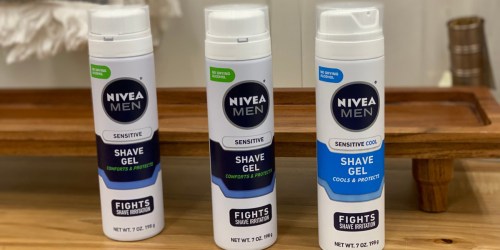 NIVEA Men Shave Gel Just 46¢ After Cash Back at Target