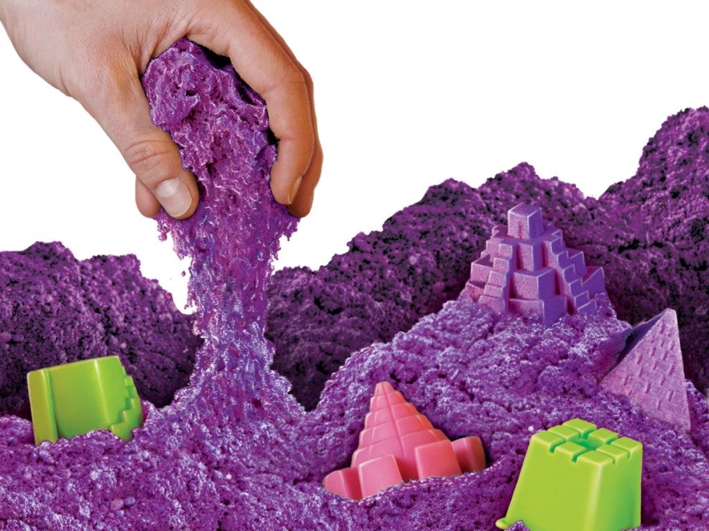 purple kinetic sand from nat geo