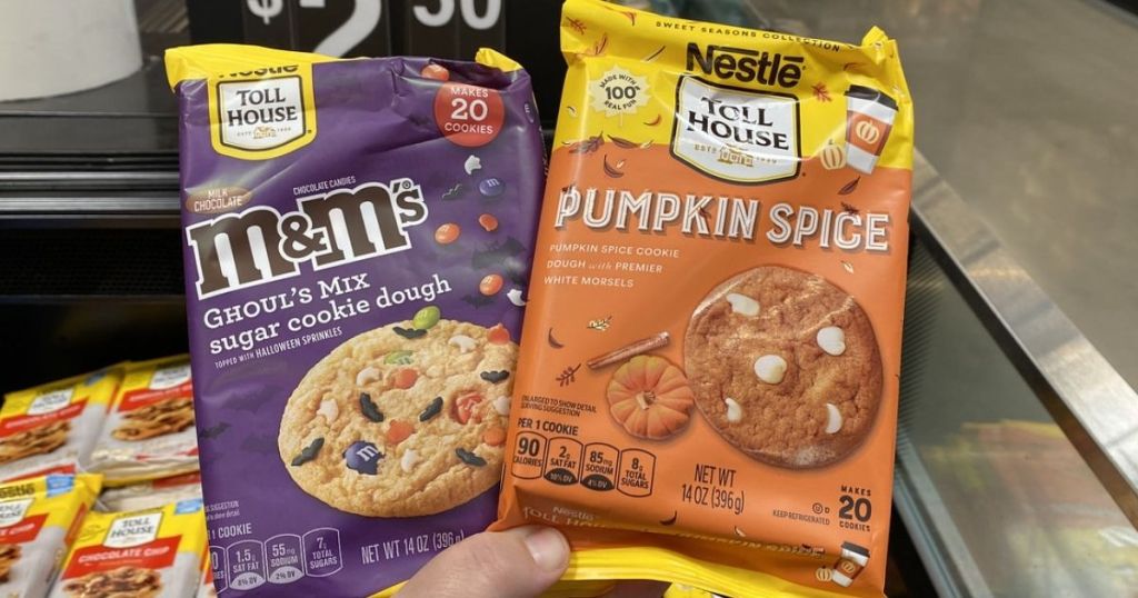 Nestle Toll House Fall Cookie Doughs