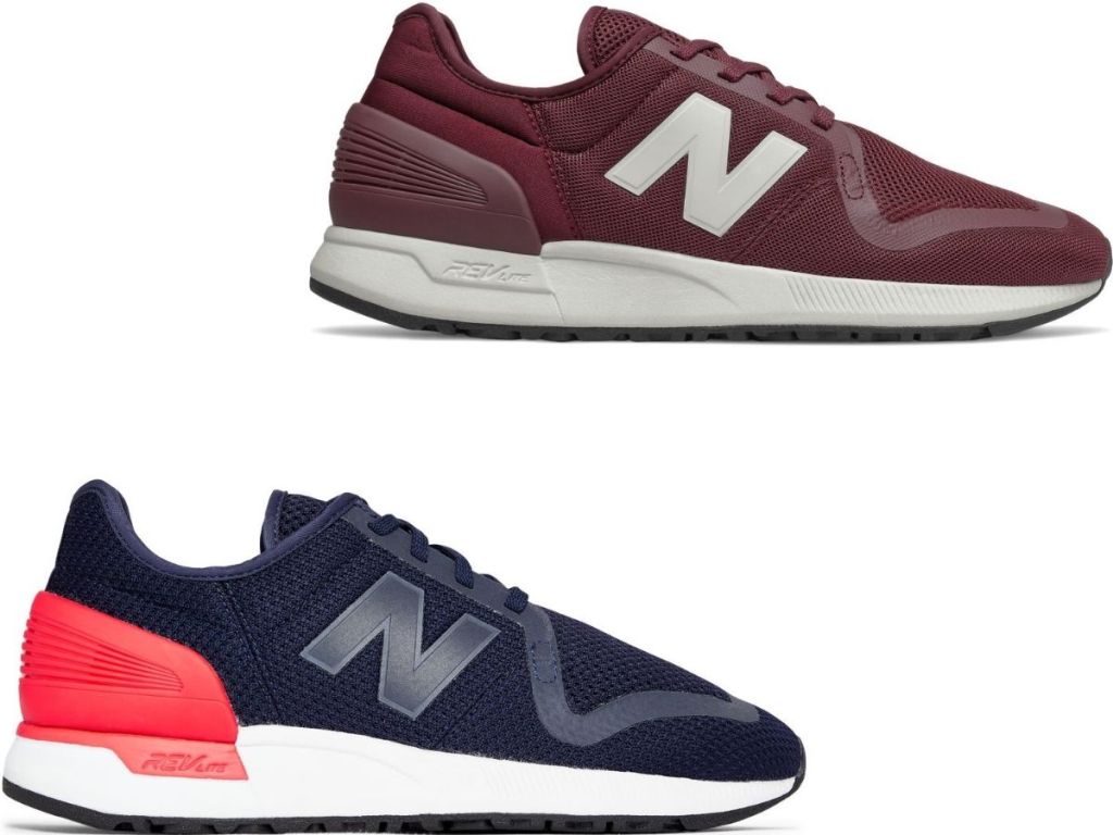two styles of New Balance 247S men's shoes