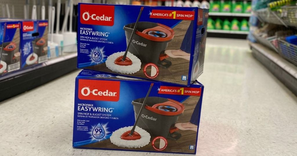 O-Cedar-Easywring-Mop نظام O-Cedar EasyWring Spin Mop فقط 36.75 دولارًا يتم شحنه على أمازون (55 دولارًا عاديًا)