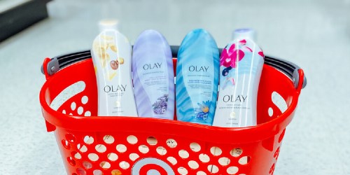 Up to 80% Off Olay Body Washes After Target Gift Cards & Rebate