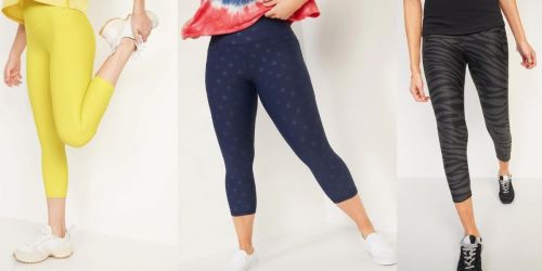 50% Off Old Navy Women’s & Girls PowerSoft Leggings | Thousands of 5-Star Reviews