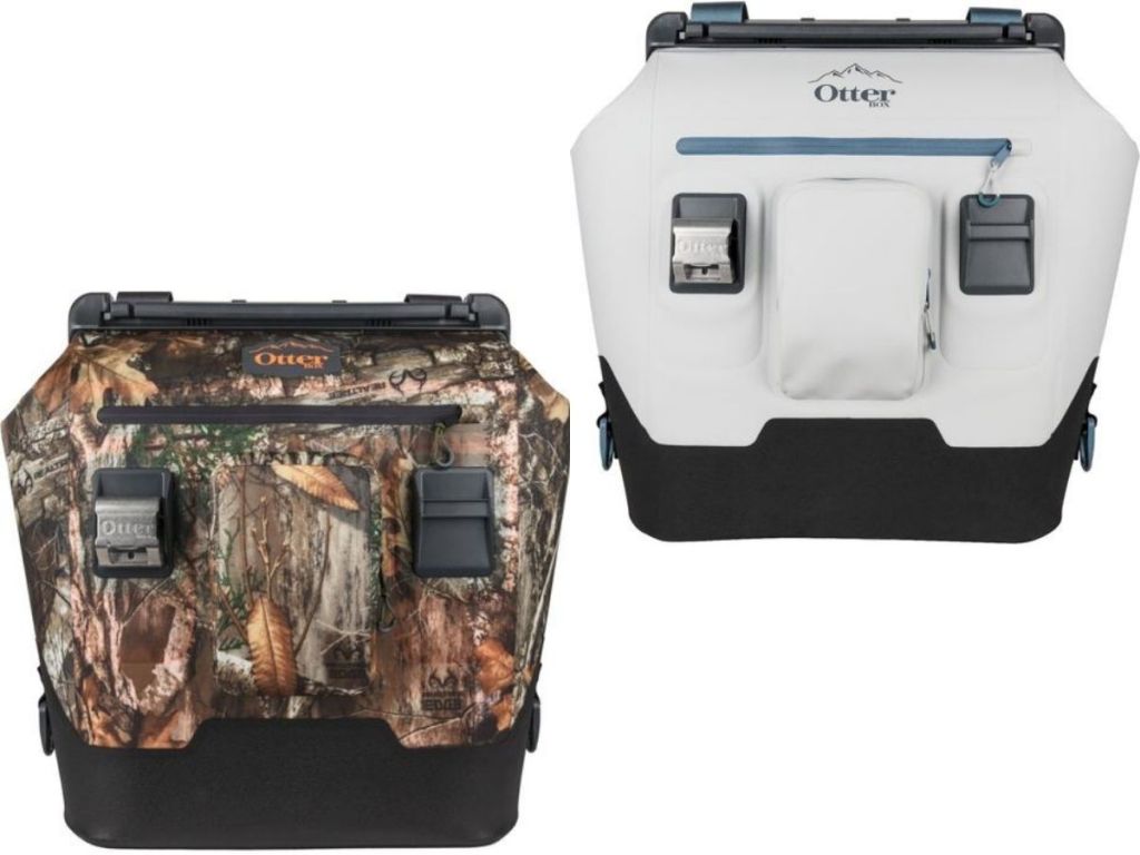 two Otterbox Coolers