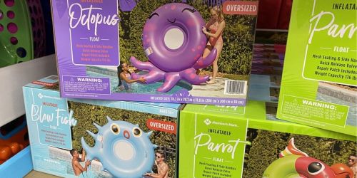 Member’s Mark Oversized Pool Floats Possibly Only $7.81 at Sam’s Club | Parrot, Octopus, & More
