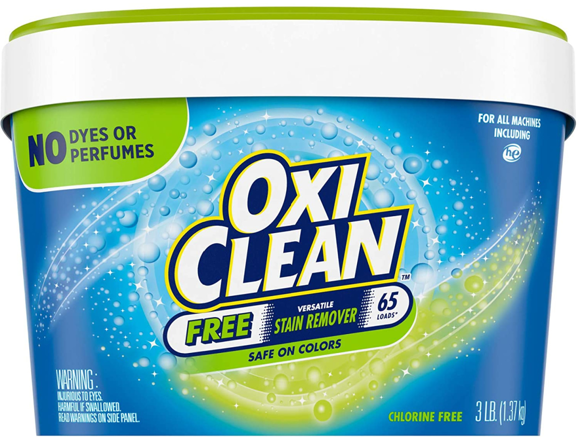 OxiClean 3 lb free detergent