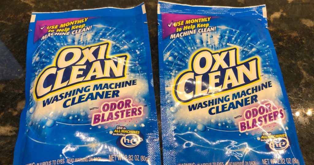 oxiclean washing machine cleaner