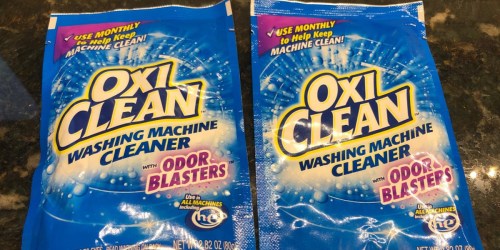 OxiClean Washing Machine Cleaner w/ Odor Blasters 4-Count Just $6.64 Shipped on Amazon
