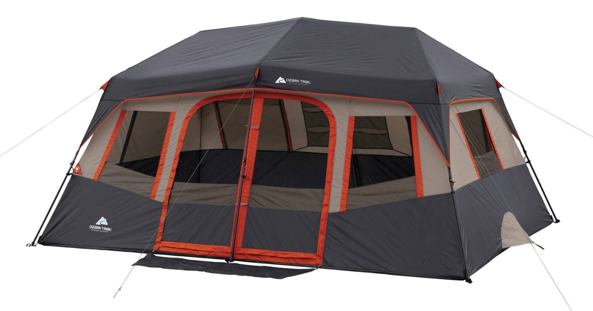 tent that fits two queen air mattress