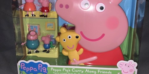 Peppa Pig 4-Piece Figures Set w/ Carry Case Just $9.42 on Walmart.com (Regularly $15)