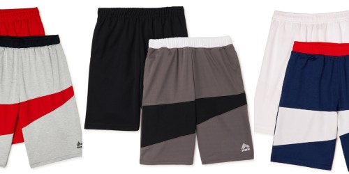 Boys Athletic Shorts 2-Packs from $7 on Walmart.com (Regularly $15)