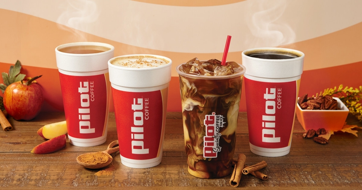 NEW Fall Flavored Coffee Drinks at Pilot Flying J's + Score ANY Size