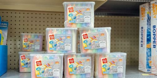 Play Day Sidewalk Chalk 20-Count Possibly Only 10¢ at Walmart