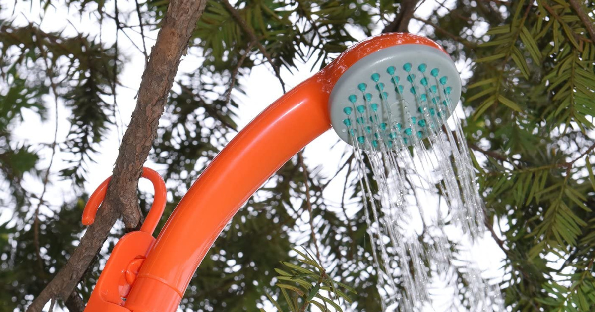 Portable Battery Powered Rechargeable Outdoor Shower