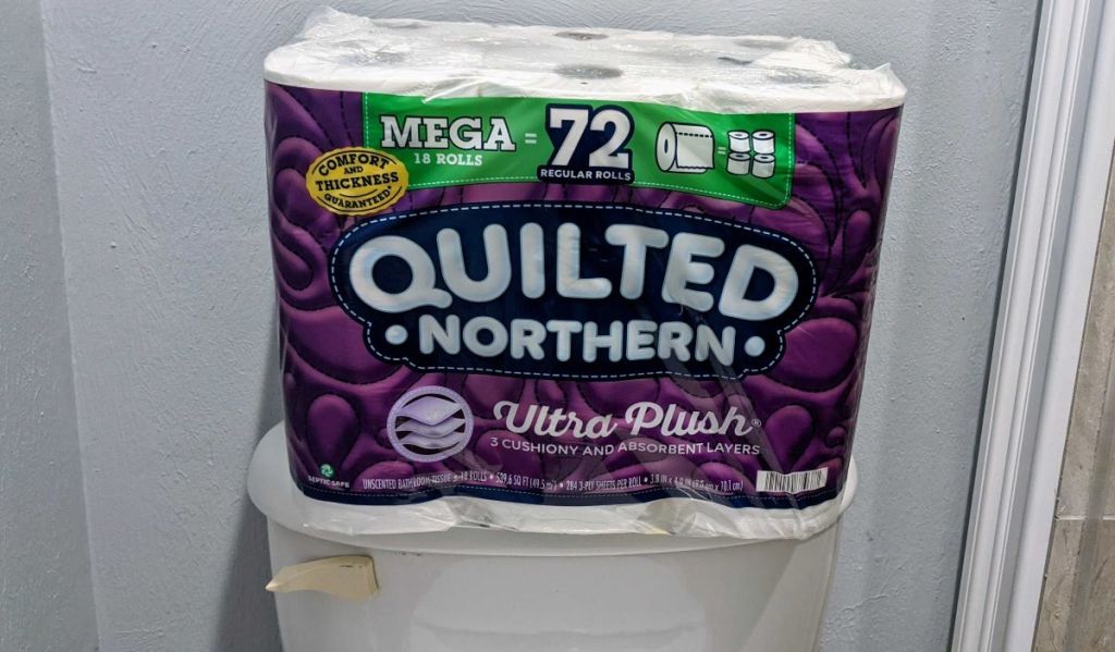 package of Quilted Northern toilet paper
