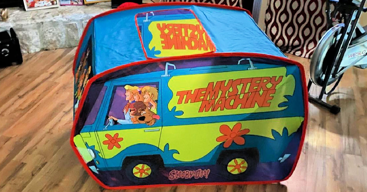 Pop Up Tent  Scooby Doo The Mystery Machine Playhouse Toy Gift for Boys Girls 