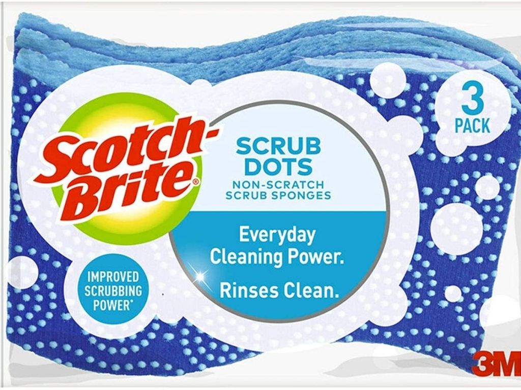Scotch-Brite Scrub Dots Blue 3